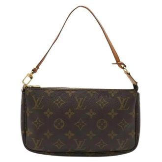 Louis Vuitton Pre-owned Mini Bags, female, Brown, Size: ONE SIZE Pre-owned Mini Pochette