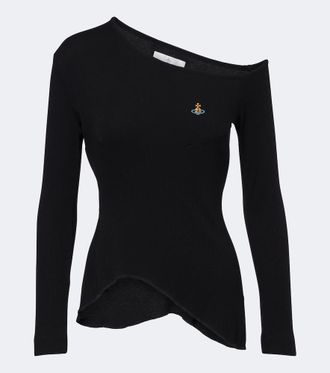 Vivienne Westwood Top acanalado Orb