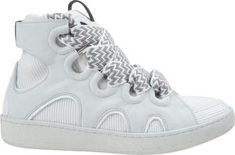 Lanvin Sneakers Curb High - - Shoes - Uomo - Bianco - 42 EU