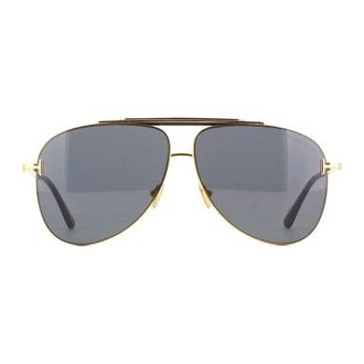 Tom Ford FT101830A Aviator Full Rim Sunglasses - Gold