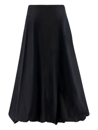 By Malene Birger balloon A-line skirt - Black
