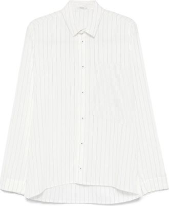Transit Par-Such Camicia gessata - Bianco