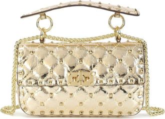 Tiffany & Fred Quilted & Studded Leather Crossbody