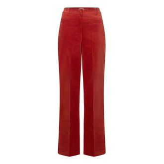 More & More More & More - Wijde broek - Dames - Broeken - Oranje - Maat: XL