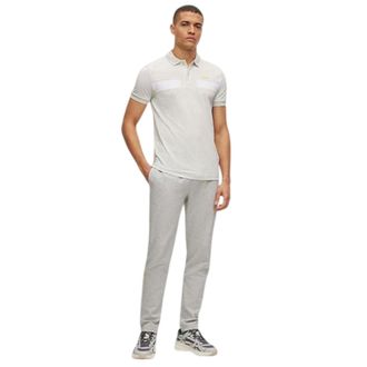 HUGO BOSS Heren Paule 2 Poloshirt (Lichtgrijs/Pastelgrijs)