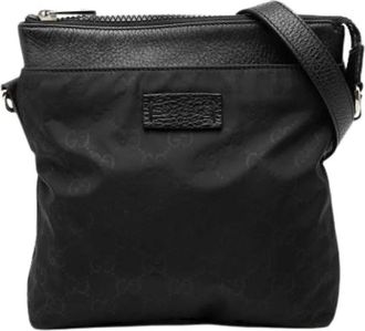 Gucci Borsa a tracolla vintage Pre-owned in nylon - - Pre-owned - Donna - Nero - ONE SIZE