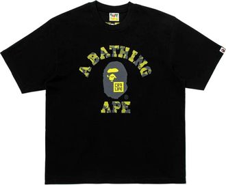 A Bathing Ape x Cristiano Ronaldo CR7 Life College Relaxed Fit T-Shirt Black 0ZXTEM920101QBKX