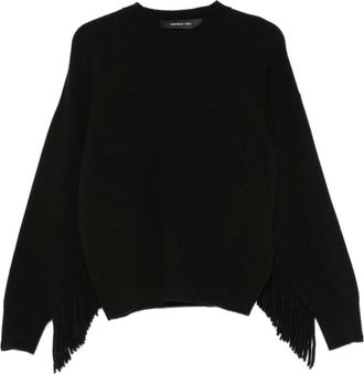 Federica Tosi Truien & Vesten, Dames, Zwart, XS, Federica Tosi Truien