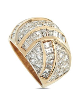 Luxury Bazaar LB Exclusive 14kt geelgouden 2.35kt ring met diamant