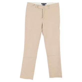 Ralph Lauren rechte broek van beige katoen