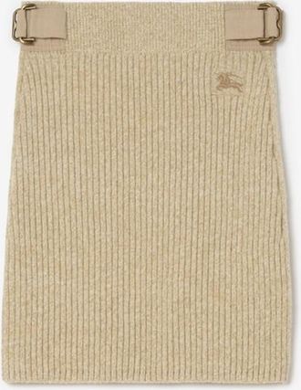 Burberry Wool Cashmere Mini Skirt