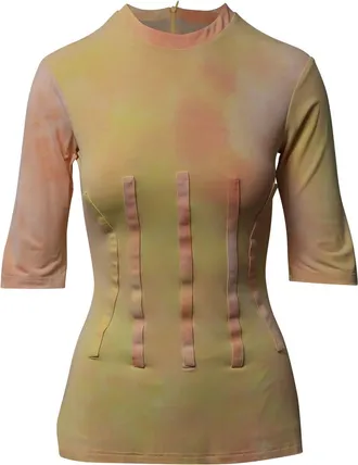 Ellery Slim Fit Top in Multicolor Viscose