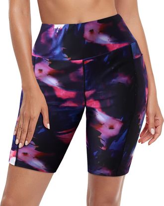 Generic Long Swim Shorts Womens Capris Leggings Swim Leggings Swimming Board Shorts Swim Trunks Beach Conservative Swimwear Bikini Bottoms Swimming Bottoms Sw