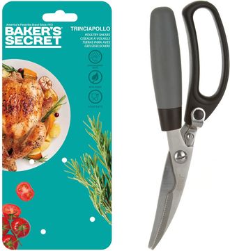 Baker's Secret Forbici trinciapollo acciaio inox
