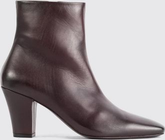 Mars&egrave;ll Figura Smooth Leather Ankle Boots with Tapered Toe and Stiletto Heel