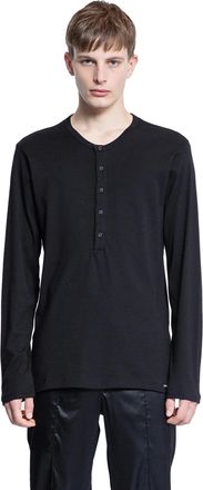 Tom Ford Henley Cotton T-Shirt