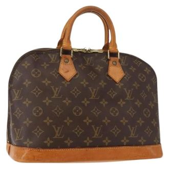Louis Vuitton Pre-owned Handbags, female, Brown, Size: ONE SIZE Pre-owned Vintage Handbag
