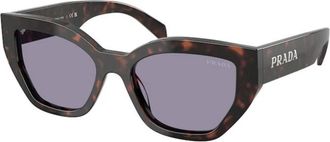 Prada Authentieke Bril met Topkwaliteit - Dames - Zonnebrillen - Bruin - 53 MM - Accessoires