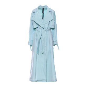 Hevò Mujer, Abrigos, Azul, Talla: S