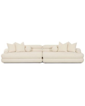 TOV Furniture Tov Furniture Lulu Cream Boucle Modular Sofa