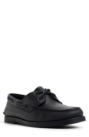 Sperry Top-Sider The American Hides Authentic Original Boat Shoe in Black at Nordstrom, Size 10.5