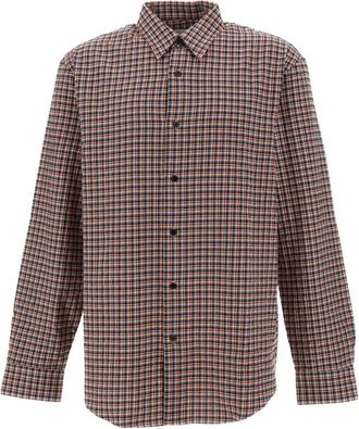 Dries Van Noten Klassiek Ruitjeshemd - Heren - Casual Overhemden - Veelkleurig - S - Katoen - Overhemden
