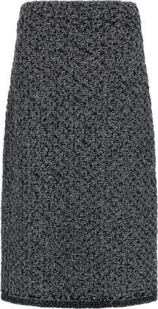 Fabiana Filippi Gonna con vita elasticizzata - Grigio