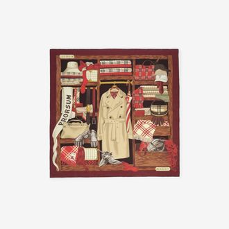 Burberry Wardrobe Silk Scarf