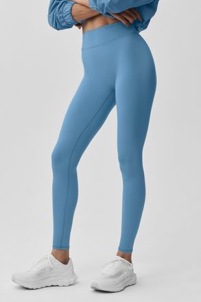 Alo Softsculpt Define Legging in California Blue, Size: Medium