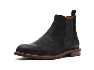 Taft Glen Mens Boots Black Suede : 10.5 M, Leather