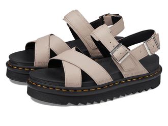 Dr. Martens Voss II Womens Shoes Vintage Taupe : UK 9 (US Womens 11) M, Leather