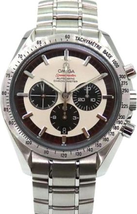 Omega Pre-owned Speedmaster Schumacher Legend Roestvrijstalen Horloge Limited - Heren - Vintage Horloges - Zwart - ONE Size - Vintage