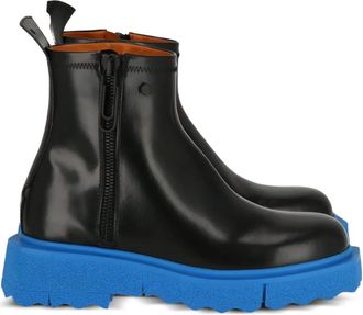 Off-white Stivaletti con zip - Nero