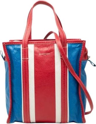 Balenciaga Pre-owned Tote Bags, female, Multicolor, Size: ONE SIZE Pre-owned The Bazar Shopper
