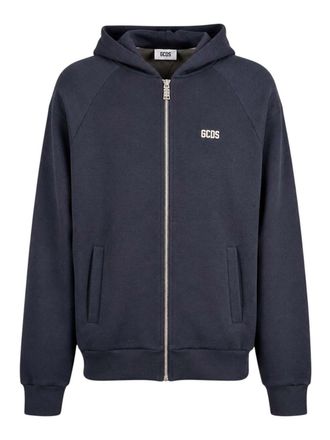 GCDS Blue Band Logo Hoodie