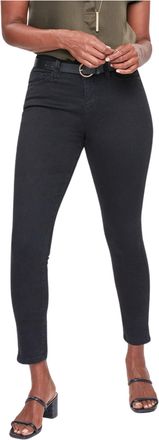 Royalty For Me Womens Womens Curvy Ultra High Rise Skinny Jeans, W Black, 14