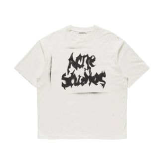 Acne Studios Heren, Tops, Wit, Maat: L Katoen