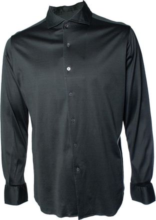 Canali Green shirt