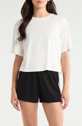 SPLITS59 Djuna Oversized Jersey Tee in White at Nordstrom, Size X-Small