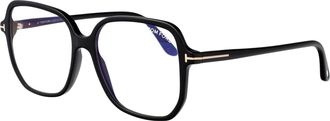 Tom Ford FT5578-B Eyeglasses - Black