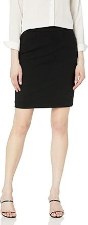 Calvin Klein Womens Petite Lux Straight Skirt Womens Suits Sets Black : 10, Polyester/Rayon/Spandex