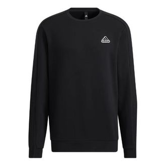 adidas Sportswear Badge Crew Sweatshirt Black HG1851