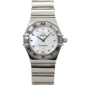 Omega Pre-owned Watches, female, White, Size: ONE SIZE Pre-owned Vintage Wristwatch