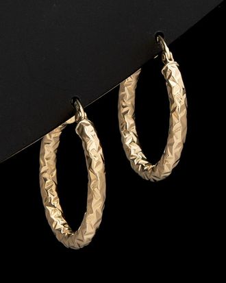 Italian Gold, Inc 14K Italian Gold Round Hoops