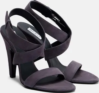 Alaia Ala&iuml;a Cone suede sandals