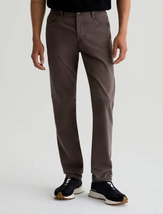 AG - Adriano Goldschmied Airluxe Tellis Pant In Brown Slate