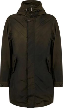 Moorer Hombre, Abrigos, Verde, Talla: M