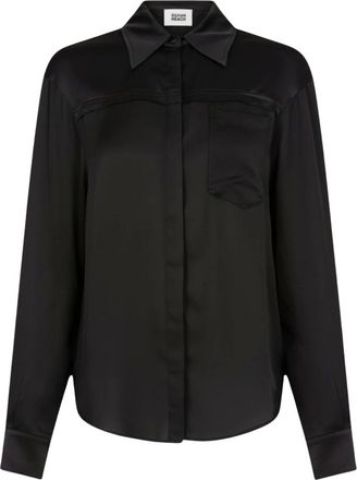 Silvian Heach Ropara Shirt - - Blouses & Shirts - Donna - Nero - S