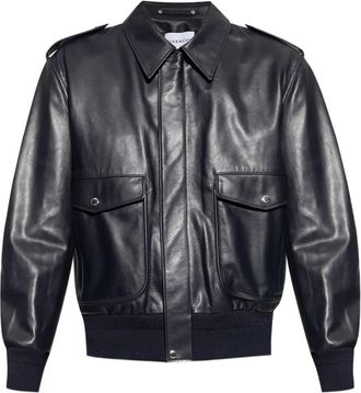 Givenchy Giacca in pelle con tasche - Nero