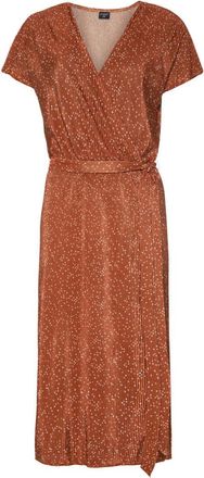 Protest Strandkleid PROTEST Kleid PRTBRESSER, Damen, Gr. XS, EURO, braun (squirrelbraun), Obermaterial: 100% Polyester PES., Kleider Strandkleid